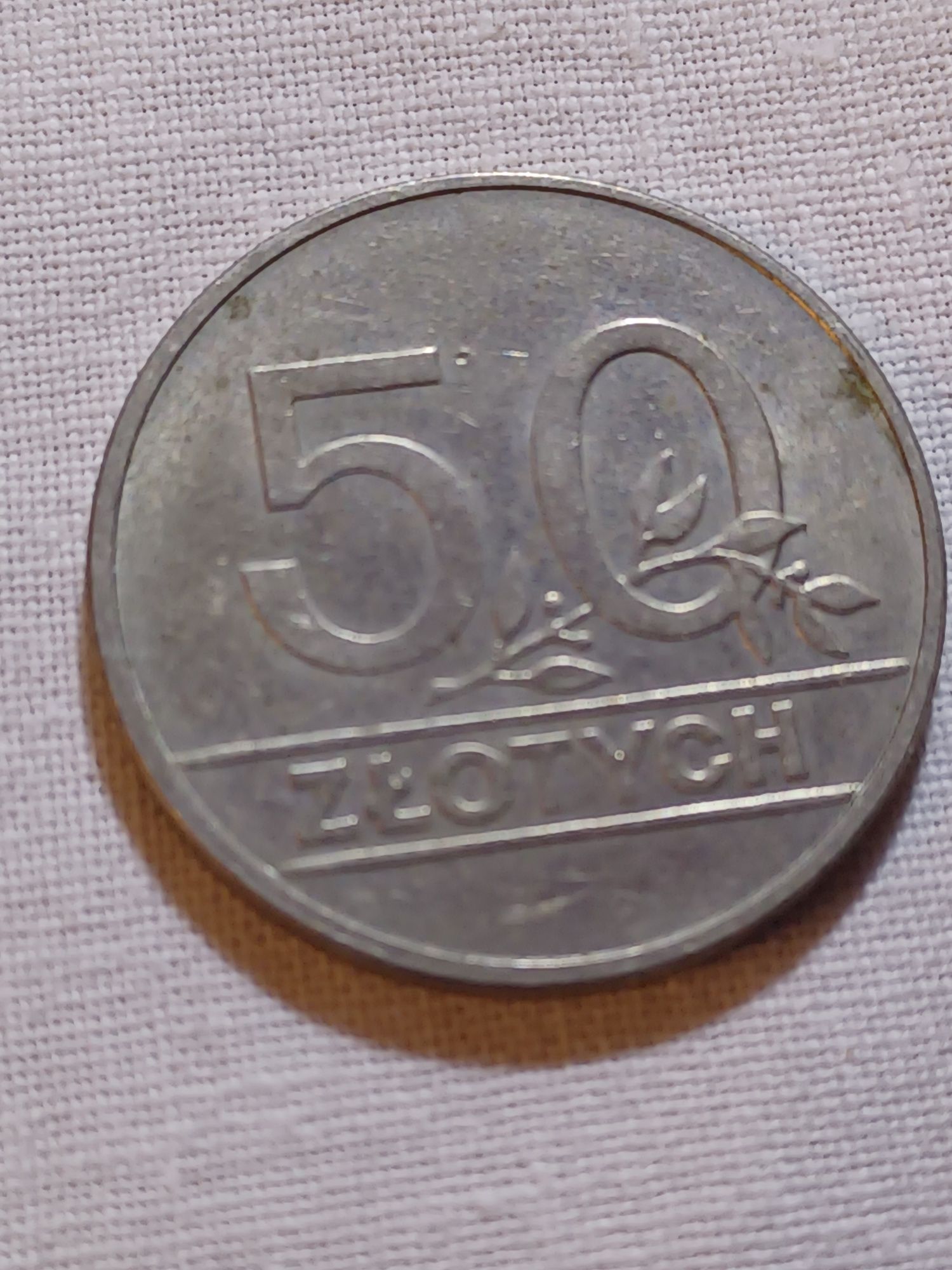 Moneta 50 zł 1990