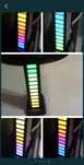RGB listwa led Czarna Nowa