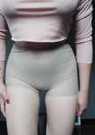 Szare krótkie legginsy ,r.XS