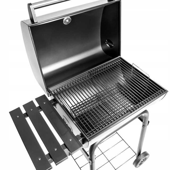 Duży grill ogrodowy BBQ 45x35cm