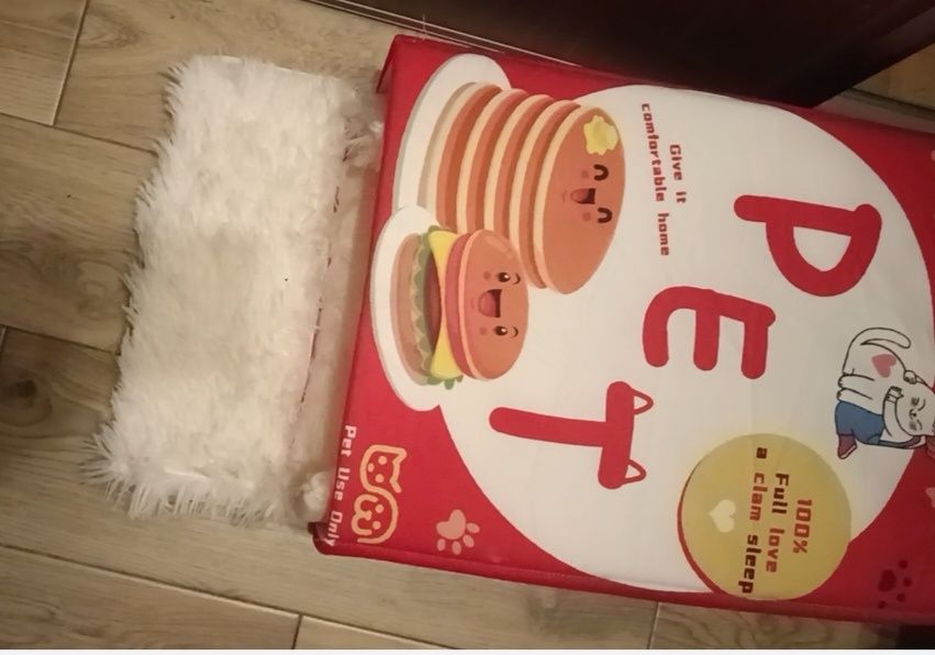 Legowisko, domek, posłanie dla kota, pudełko