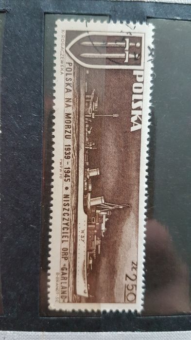 Znaczek pocztowy Polska na morzu 1939