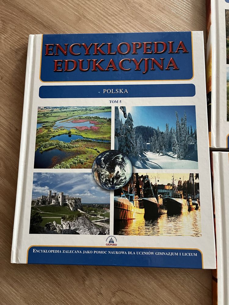 Encyklopedia edukacyjna tom 5, 6 i 9