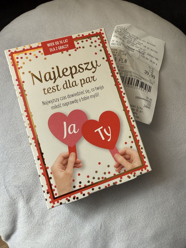 Gra dla dwojga Najlepszy test dla par Empik