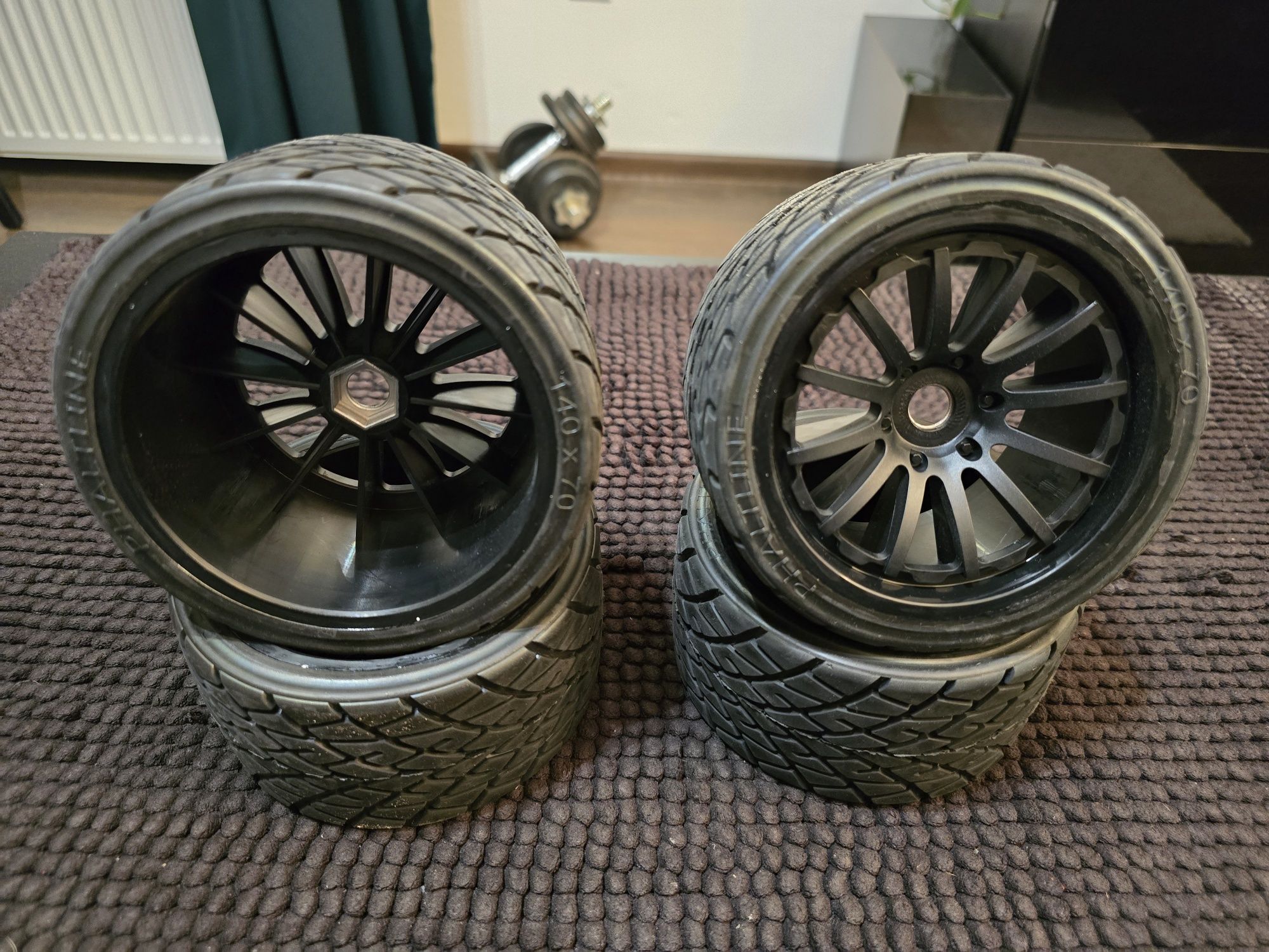 Koła rc 1/8 onroad hex 17
