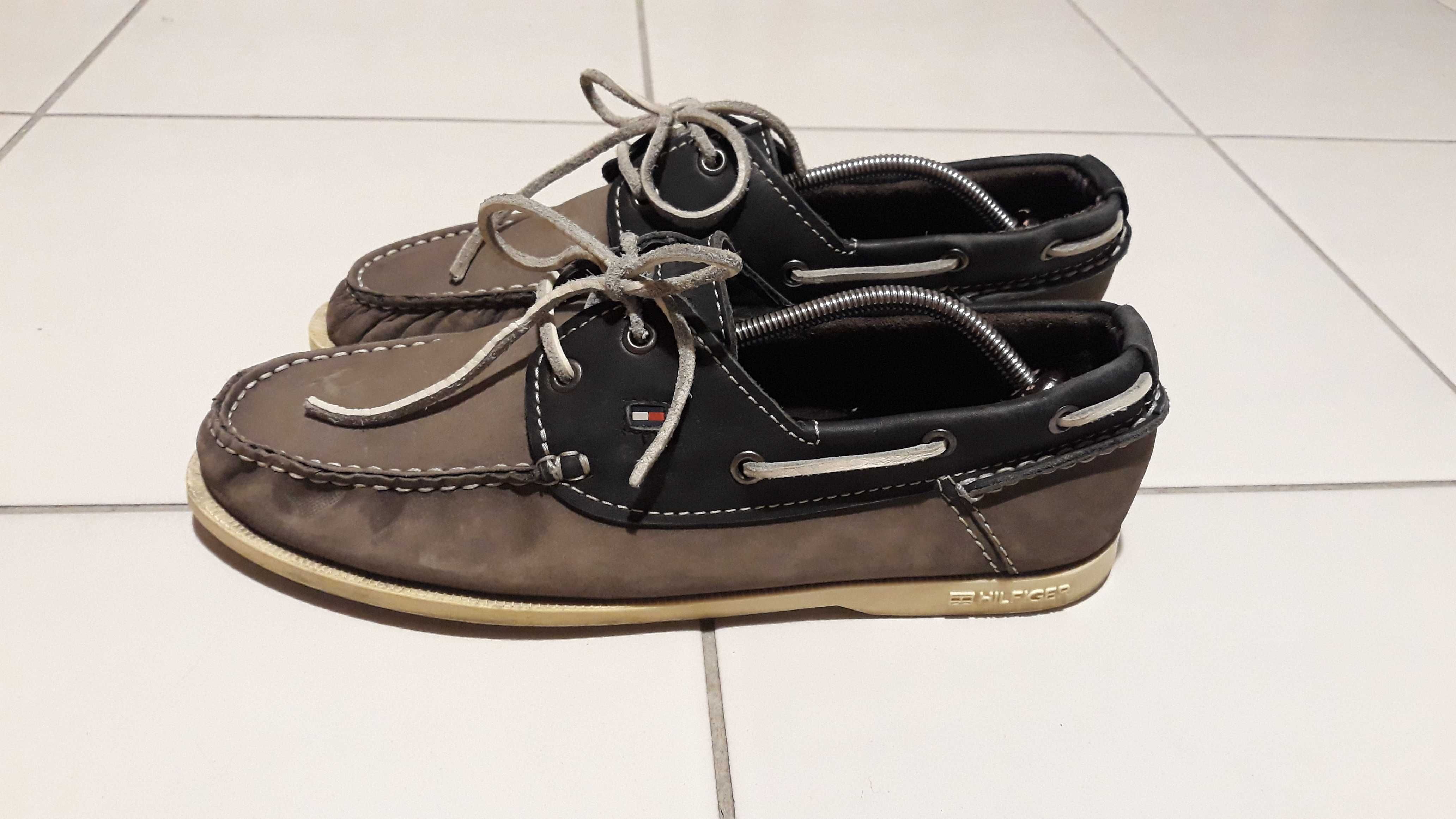 modne oryginalne mokasyny TOMMY HILFIGER 41 stan idealny buty męskie