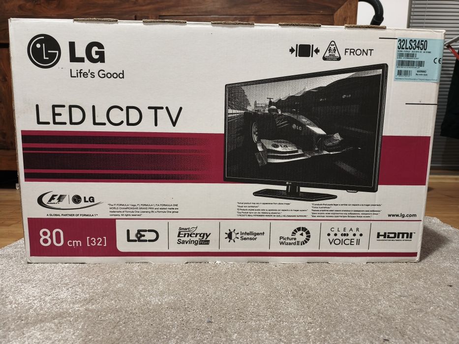 Telewizor LG 32LS3450 LED 32 cale (80 cm) Z kartonem, 2x HDMI