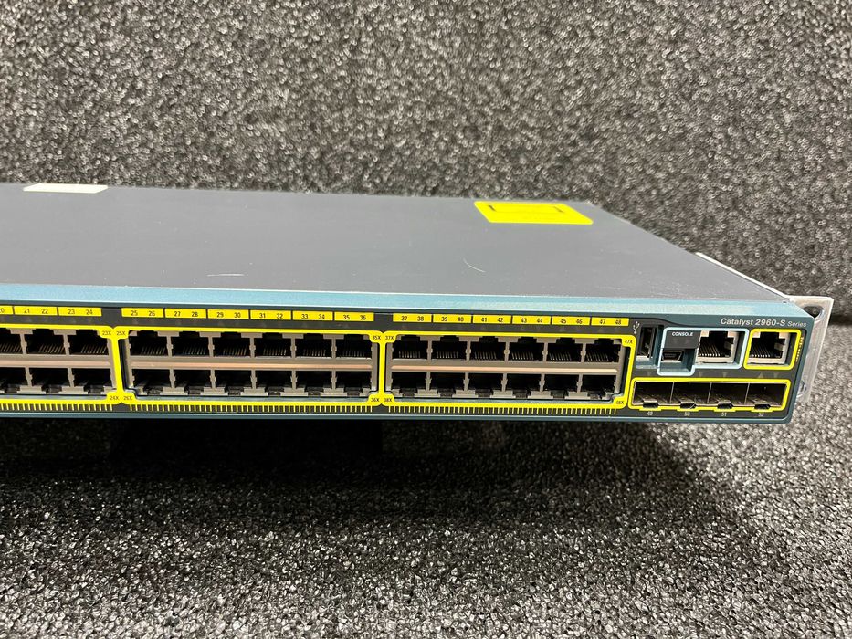 Комутатори Cisco WS-C2960S-48TS-L (безготівка з ПДВ) - Юнісфера
