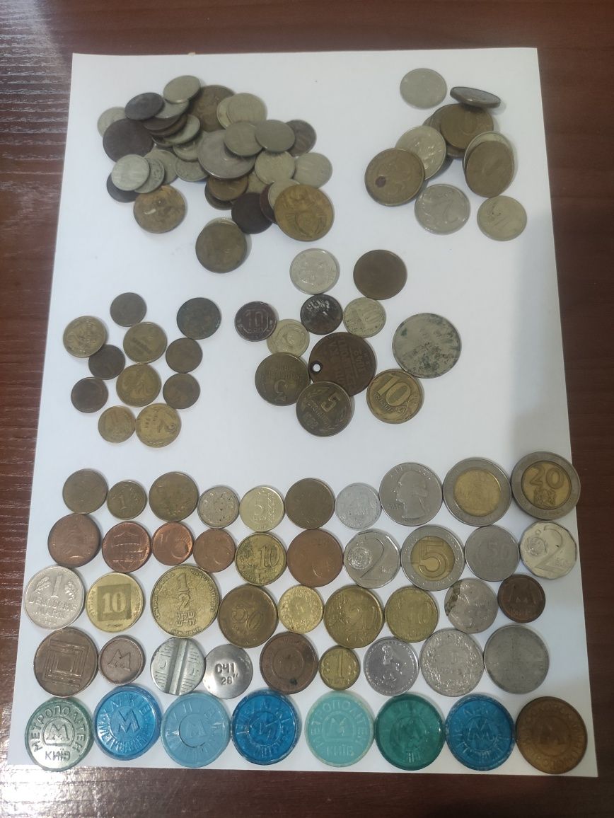 Монеты банкноты монеты Украины