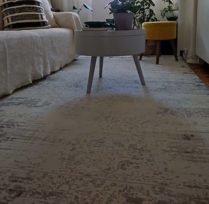 Tapete Alaska - Cinzento Claro / Creme da Rugvista