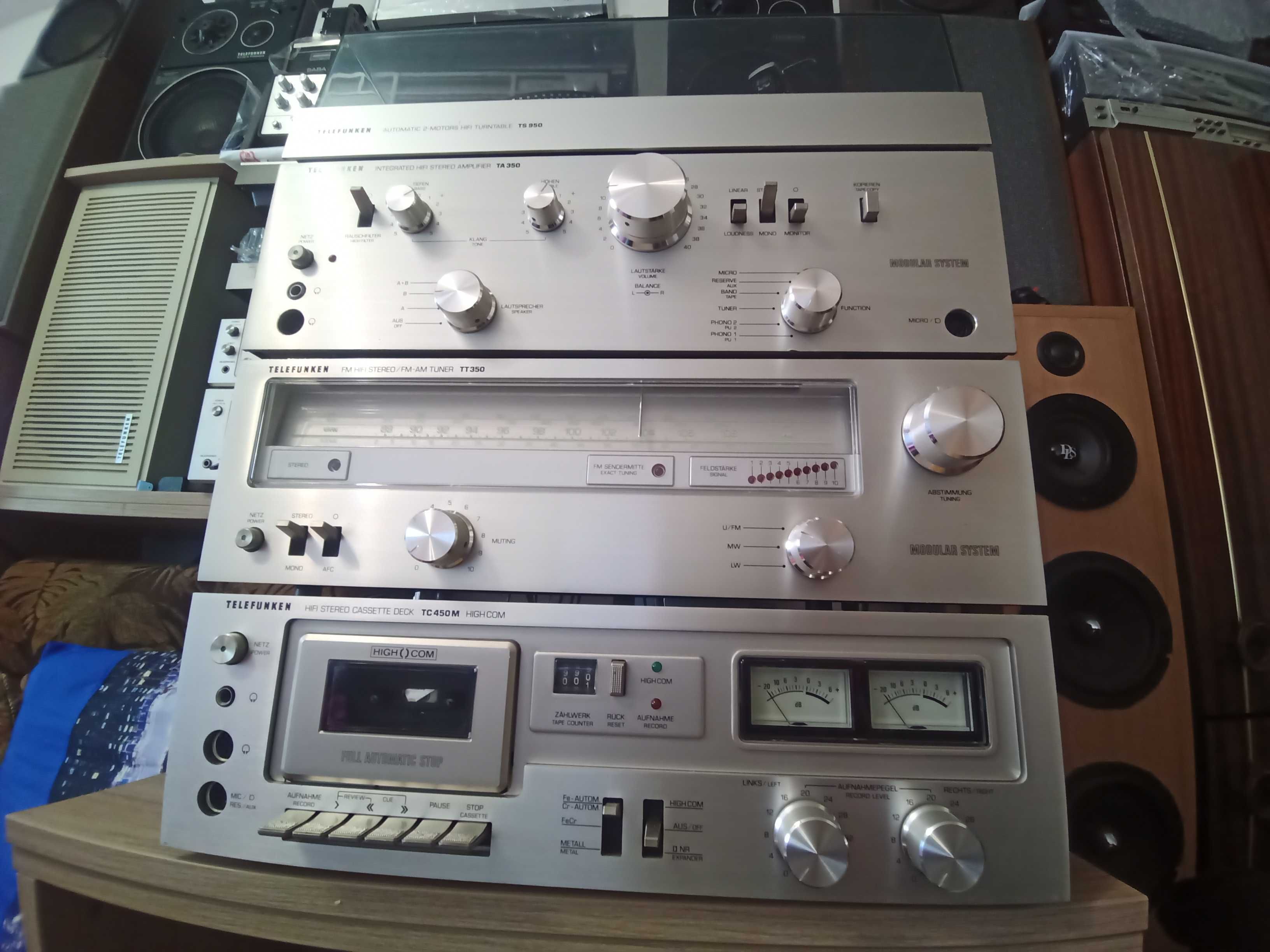 Telefunken TA350 & TT350 & TC450 & ТS950