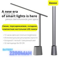 ⇒ Аккумуляторная лампа Baseus Smart Eye LED Lamp, 13ч. света!