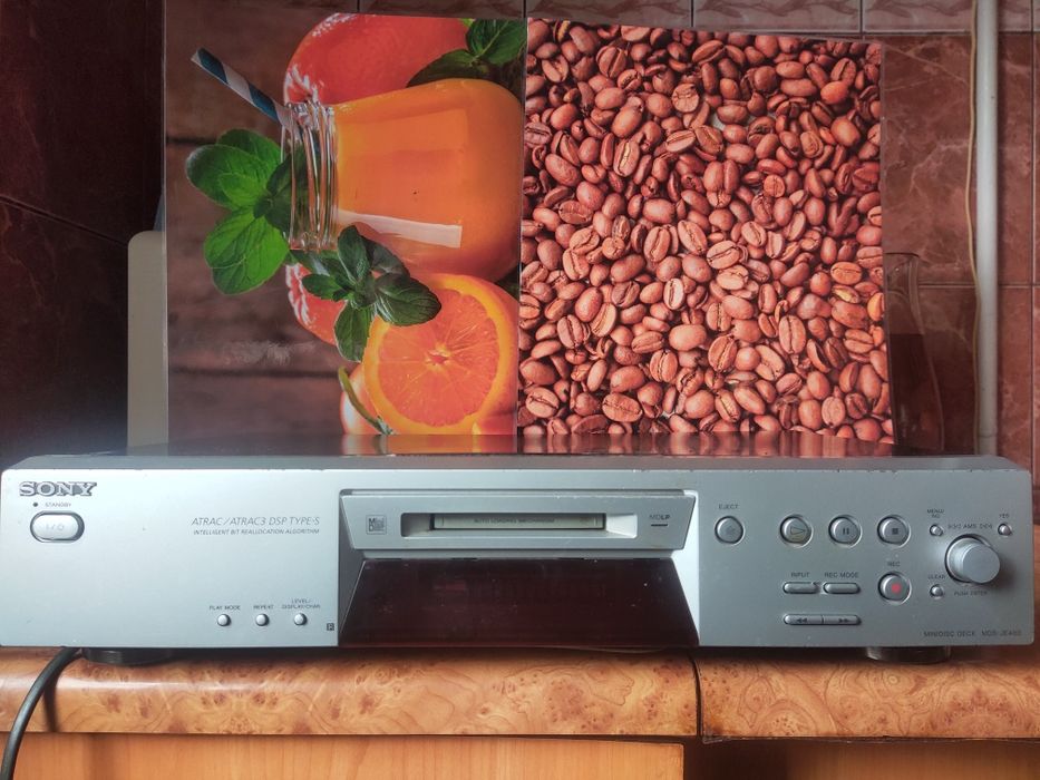 Мінідиск дека Sony MDS-480 сірий