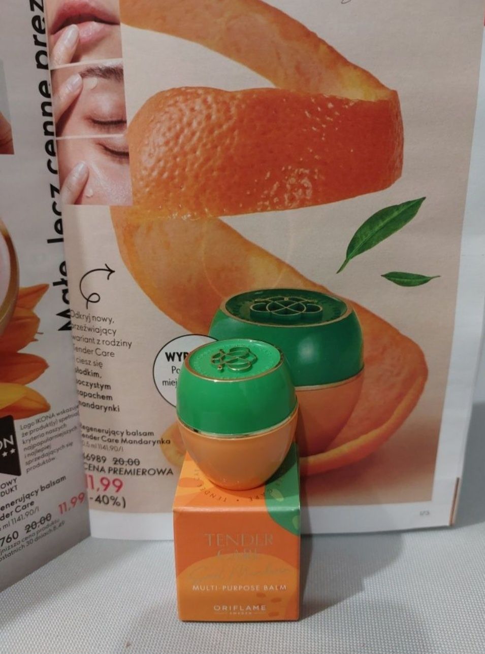 Krem regenerujący Tender Care miodzik Multi-purpose balm Oriflame