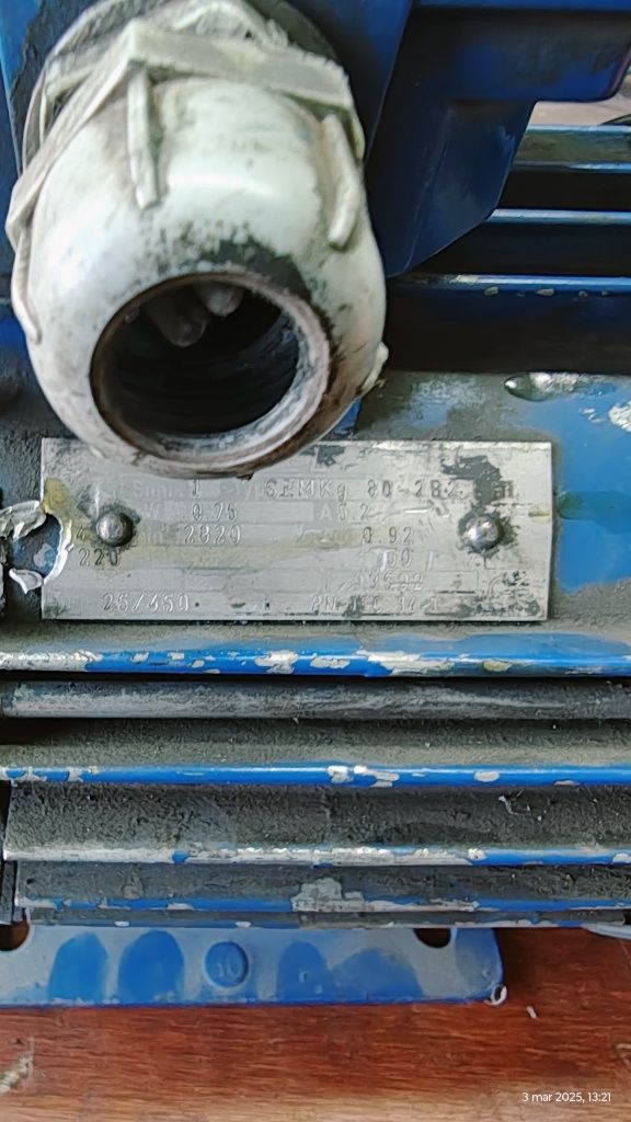 Silnik elektryczny 0.75kw,3000 obr/min