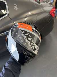 Kask AXXIS Draken motocyklowy rozm L nowy