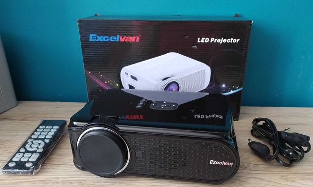 Projektor Excelvan EHD02 BL-90  1080P 3D