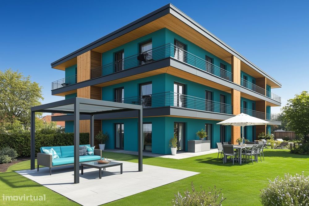 T3 Novo - Leiria - 300m2 Jardim