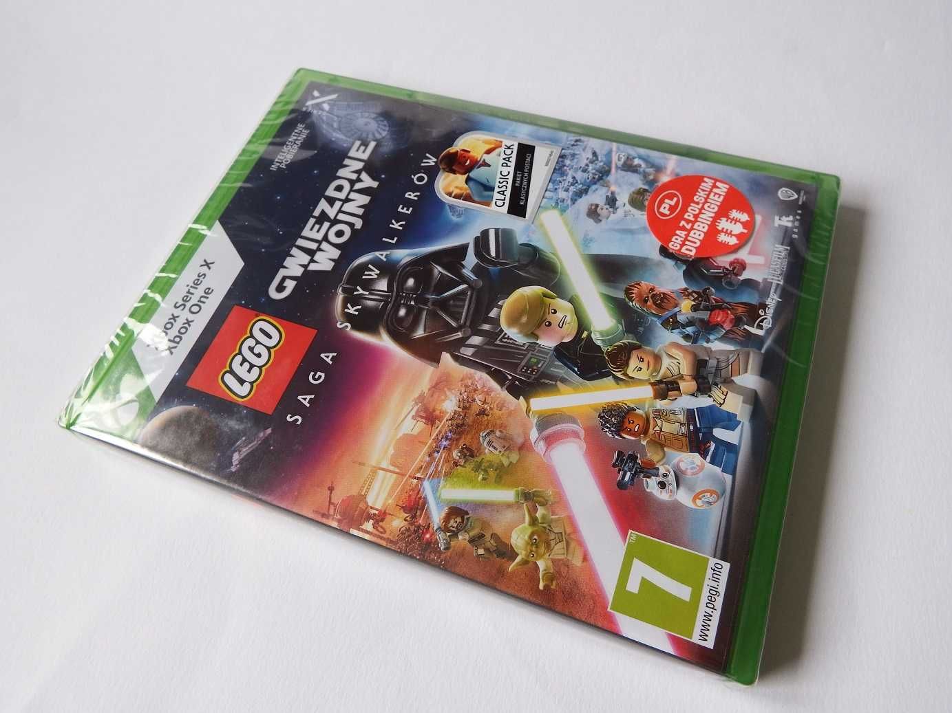GRA XBOX ONE / Series X LEGO SAGA SKYWALKERÓW ! nowa + headset