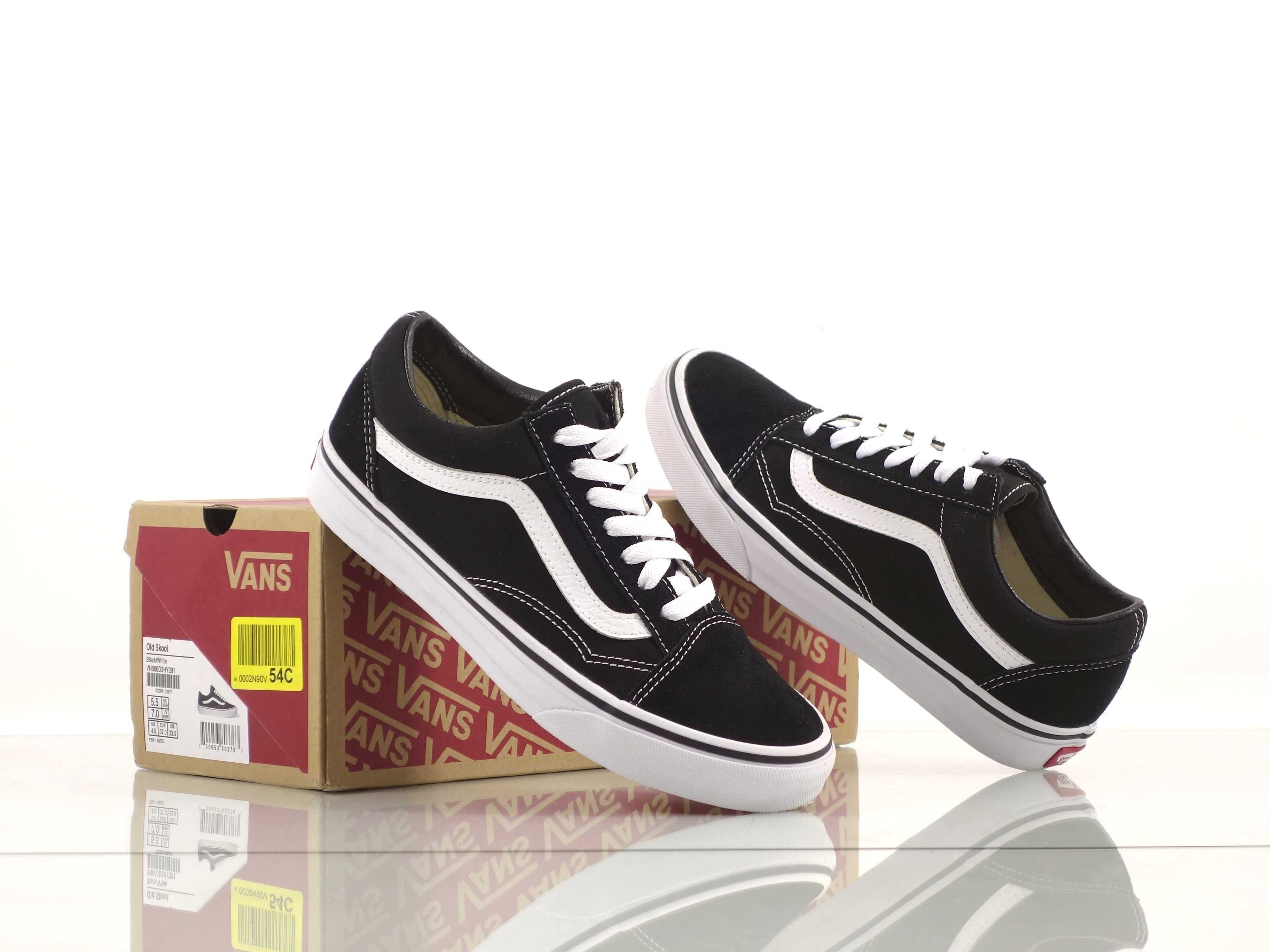 Vans OLD SKOOL Nowe Sneakersy niskie buty tenisówki trampki damskie 37