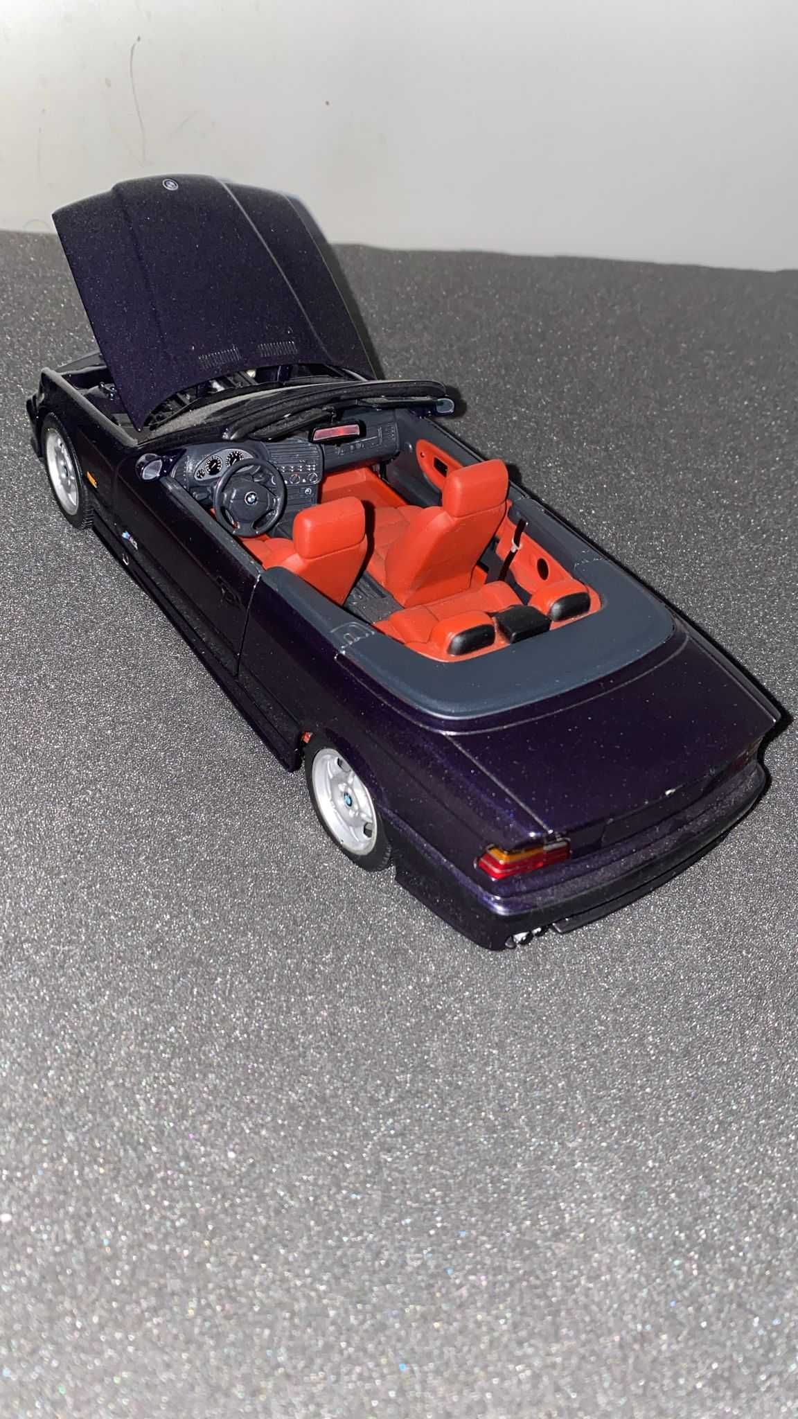 (1/18) Miniatura BMW E36 M3 Cabrio