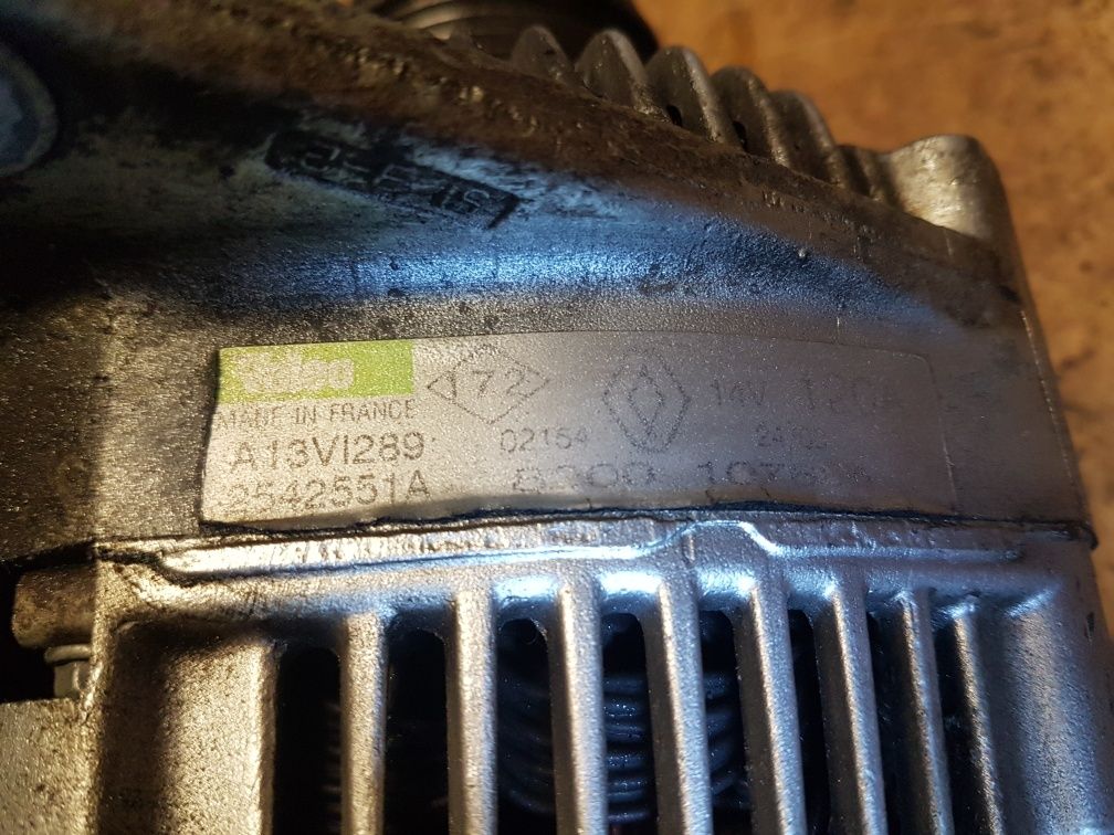 Alternator Renault Laguna 1.9DTI  2542  551A