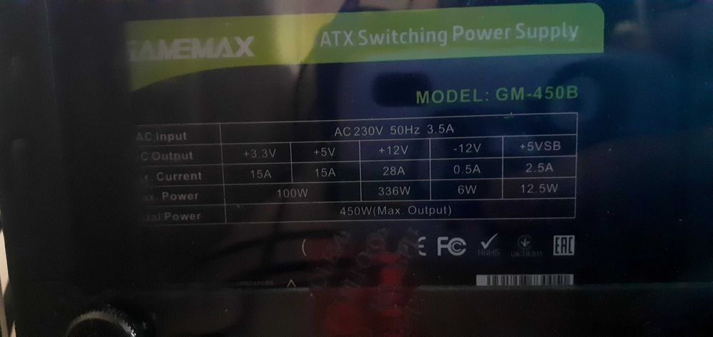 Komputer Gamingowy Procesor Intel(R) Core(TM) i5-2400 Karta Radeon 460