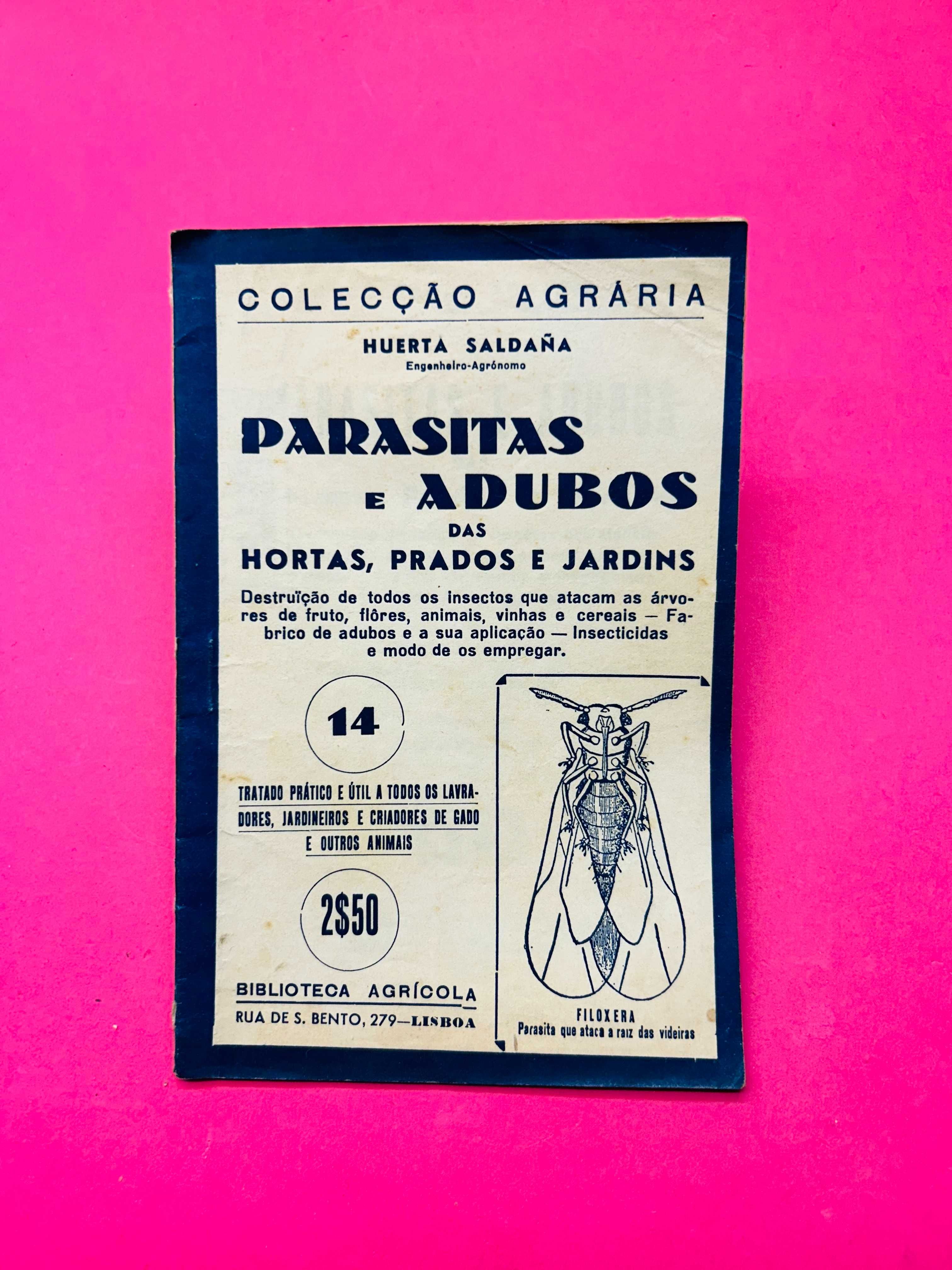 Parasitas E Adubos Das Hortas, Prados E Jardins