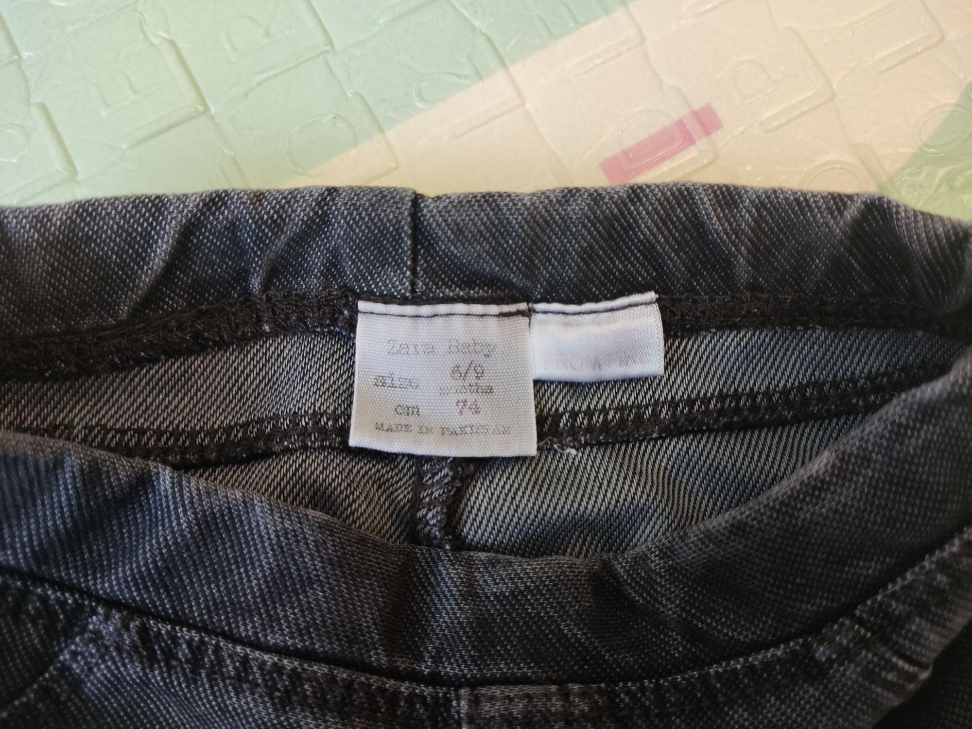 Джинсы, лосины, штаны zara 74 размер