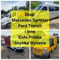 Skup Mercedes Sprinter Toyota Ford Transit I Inne Cała Polska