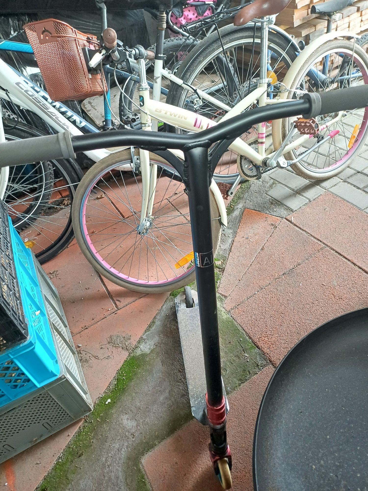 Kierownica i zacisk