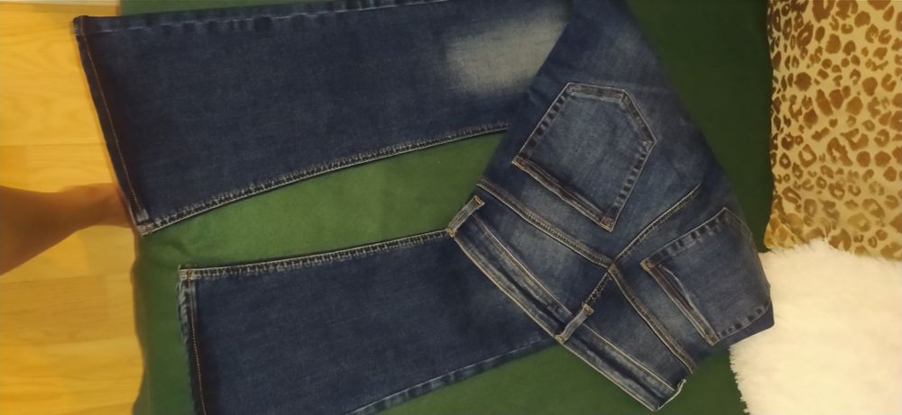 Spodnie dzwony rozm. XS niski stan