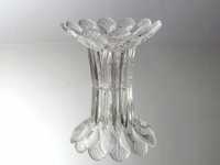 kultowy szklany świecznik kryształowy medea