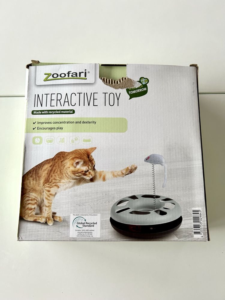 Zoofari interaktywna zabawka dla kota NOWA