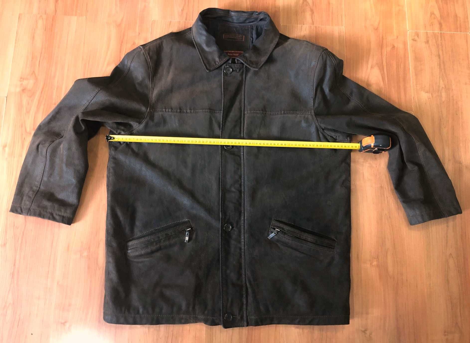 Kurtka męska skóra brąz antik leather 3XL/4XL 70 zł