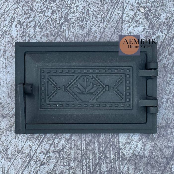 Дверцята для печі спарені |Дверца чугунная|Чавунні дверки з термосклом