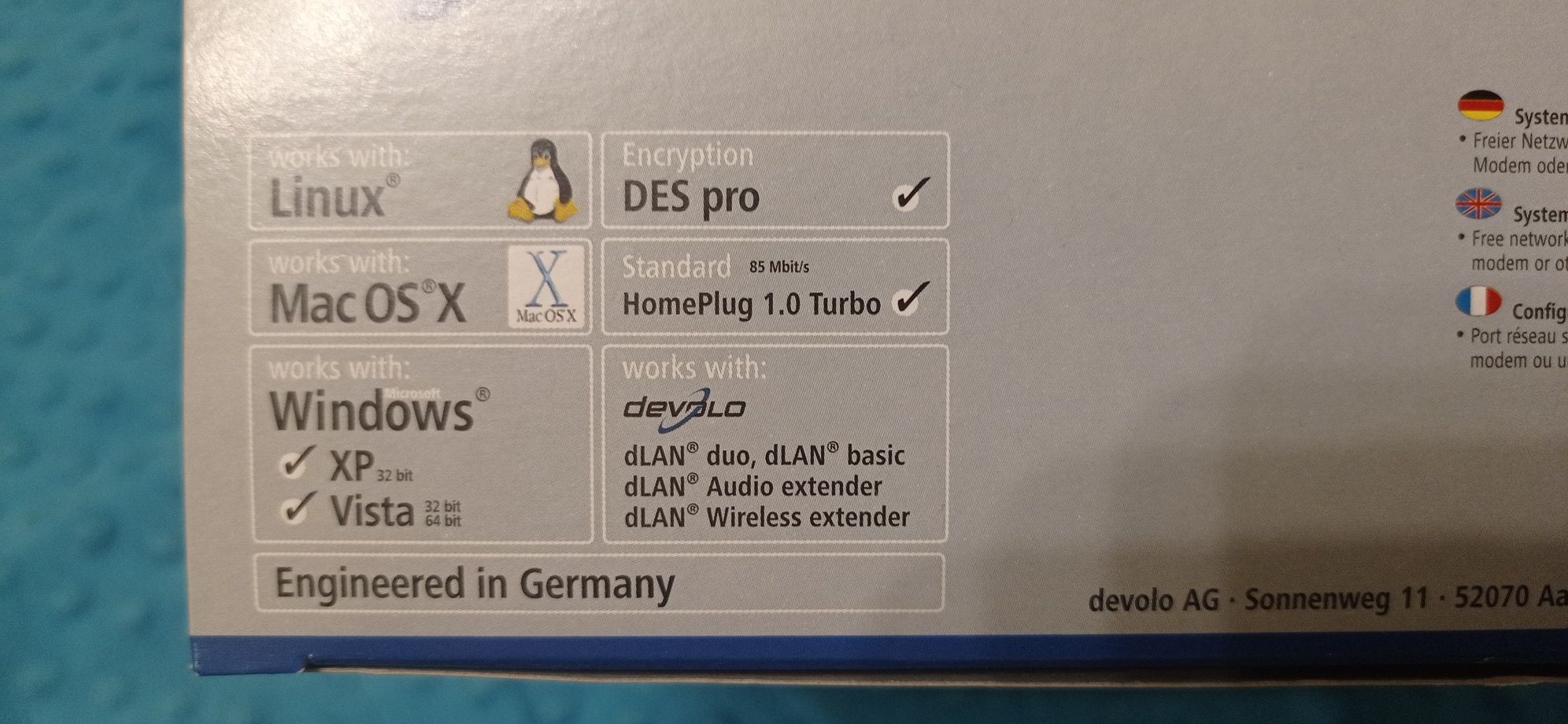 Transmitery Devolo dLAN Highspeed II