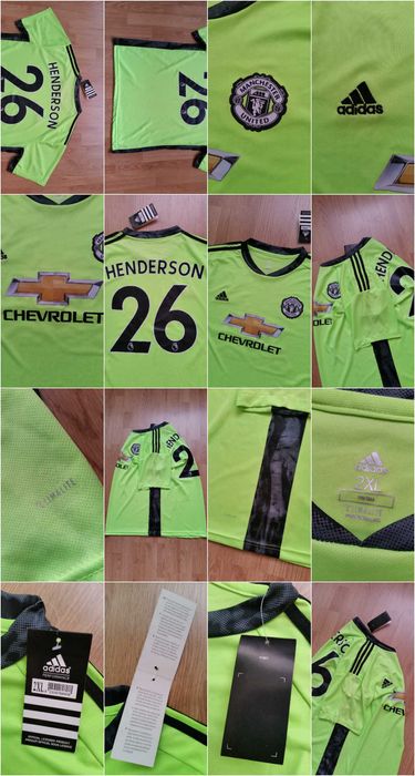 Koszulka Manchester United Adidas Goalkeeper Jersey #26 Dean Henderson