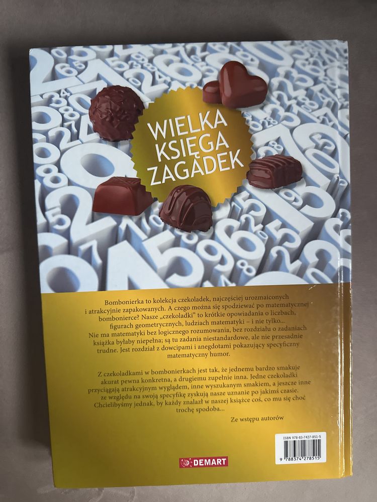 Matematyczna bombonierka ksiazka