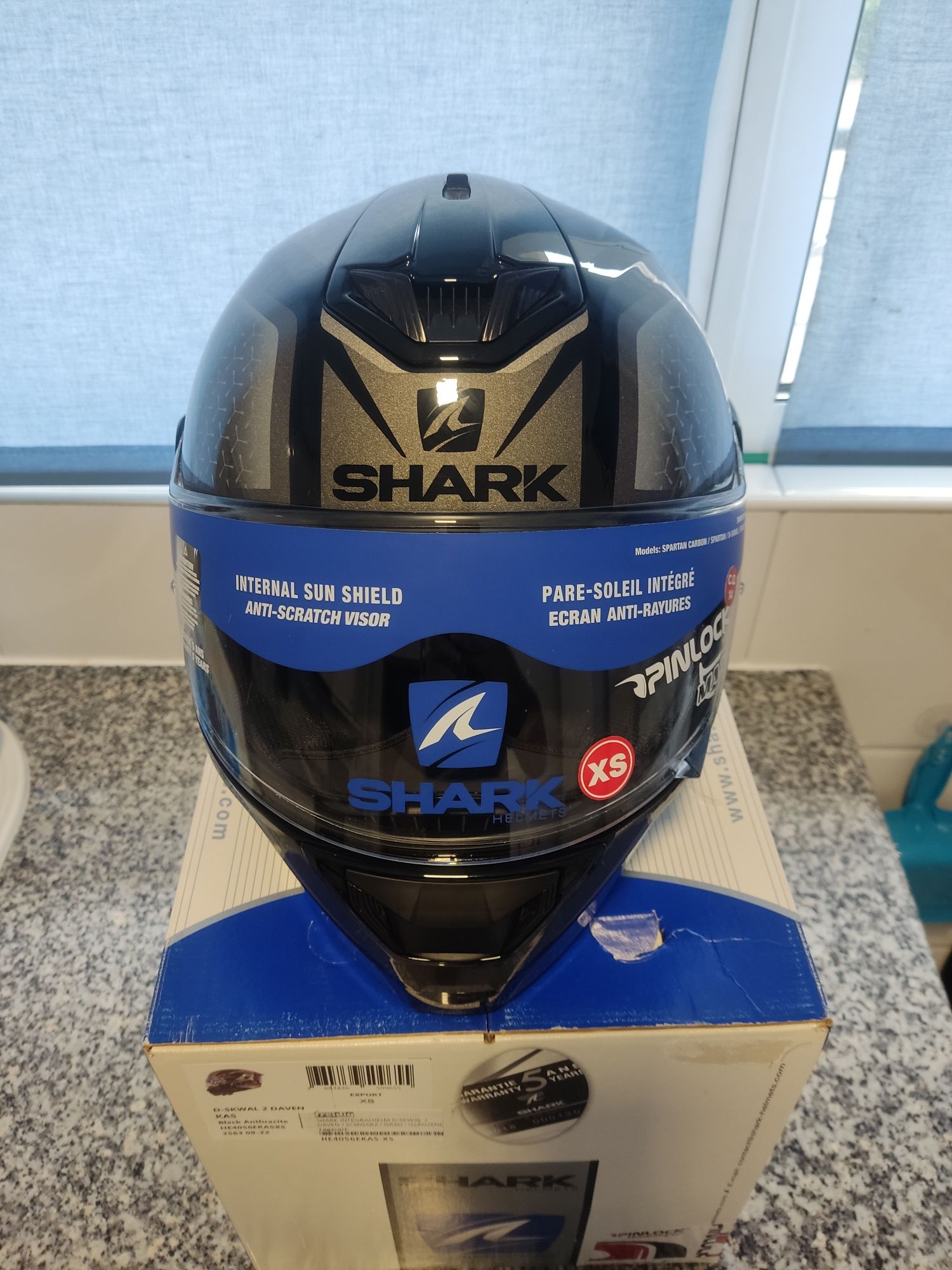 Capacete SHARK integral novo (XS)