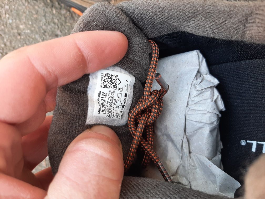 Трекінгові кросівки MERRELL VIBRAM core-tex