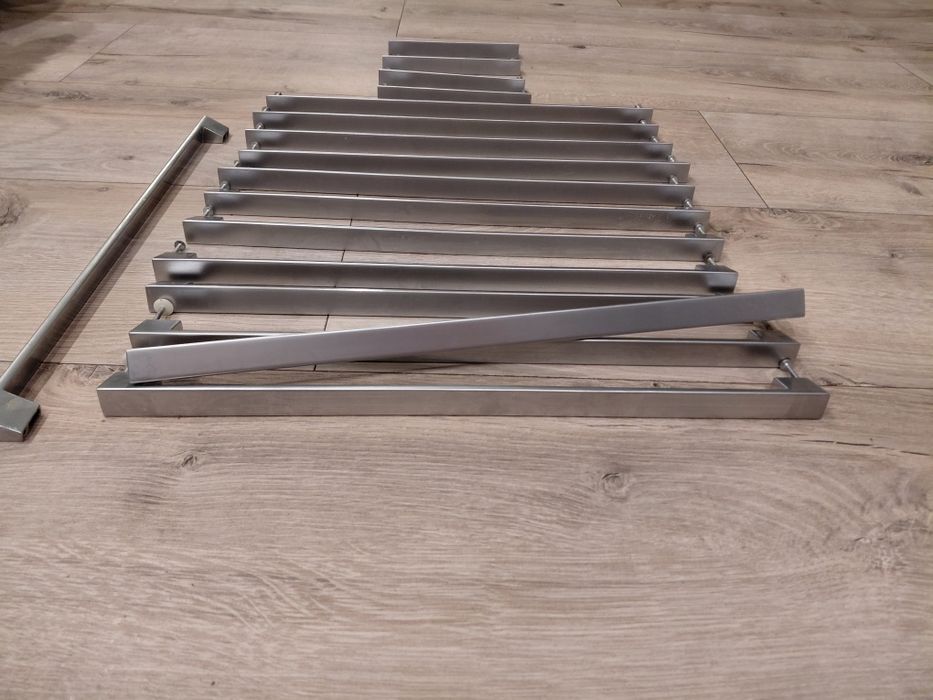 Uchwyty meblowe kuchenne masywne,  aluminium 480mm