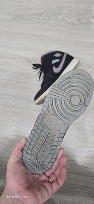 Nike Air Jordan 1 MID ( Black particle Grey )