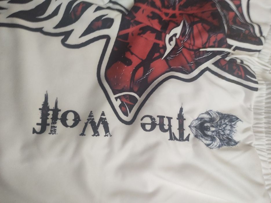 The Wolf spodnie męskie dresy rap hip-hop 6xl