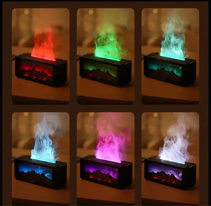 Камін зволожувач повітря (в подарок набір ефірних олій)