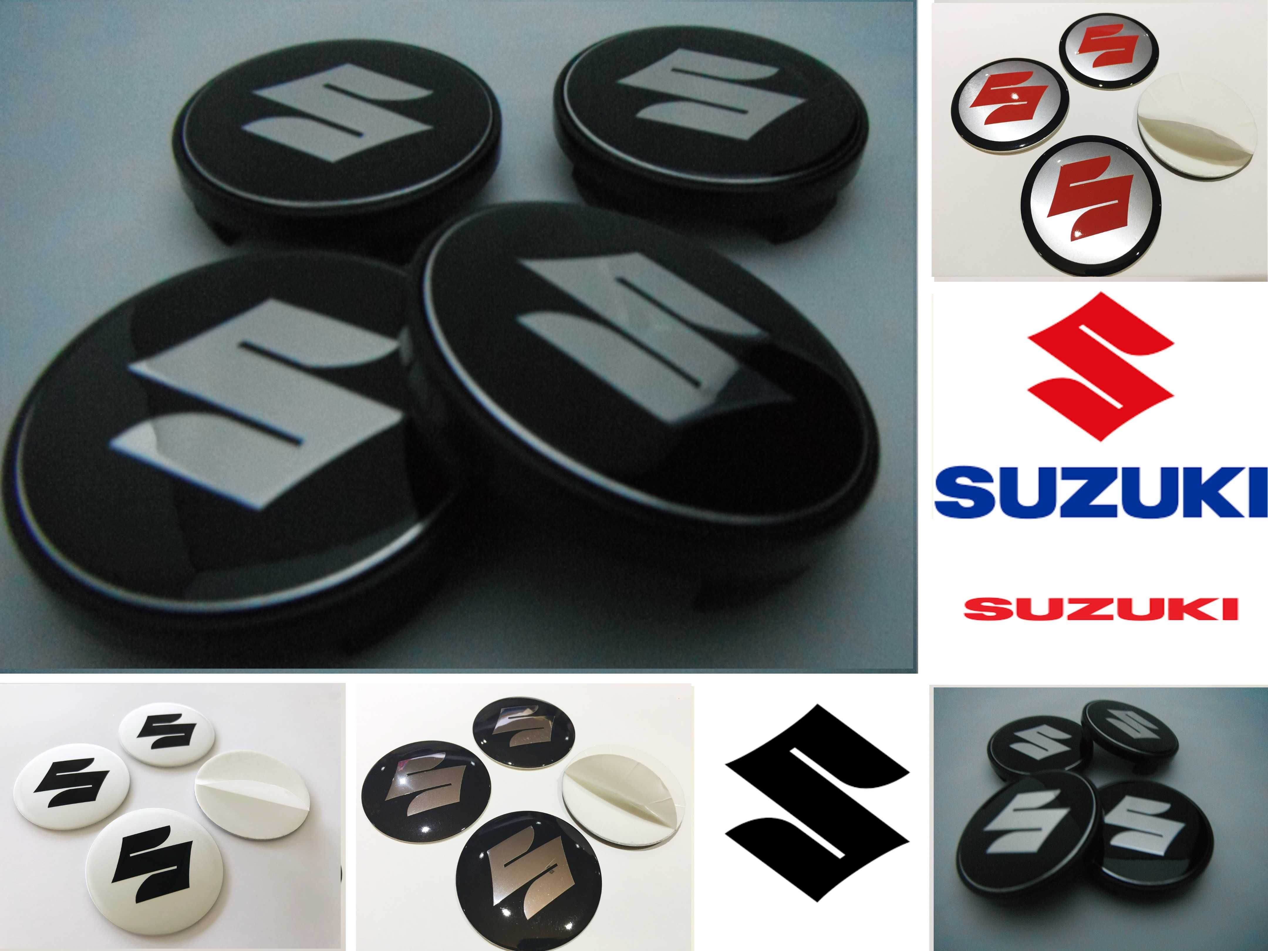 | centros para jante, kit completo pronto a aplicar SUZUKI |