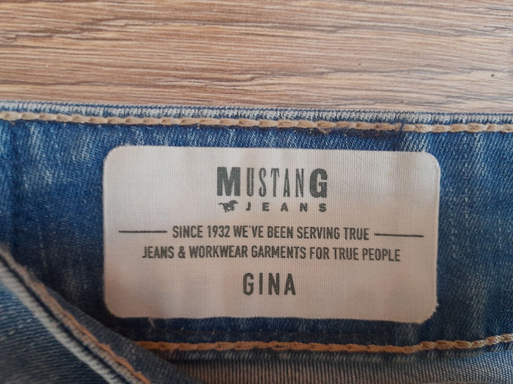 Mustang jeans Gina spodnie rozmiar L