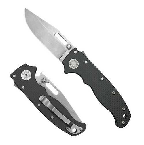 Nóż Demko AD20.5 Stonewashed Andrew Demko Shark-Lock - REPLIKA