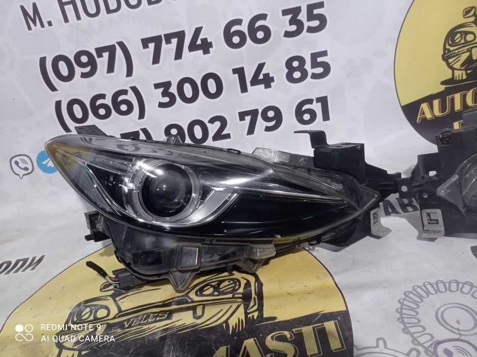 Фара передня ліва Мазда 3 Mazda 3 BM Bi-ksenon