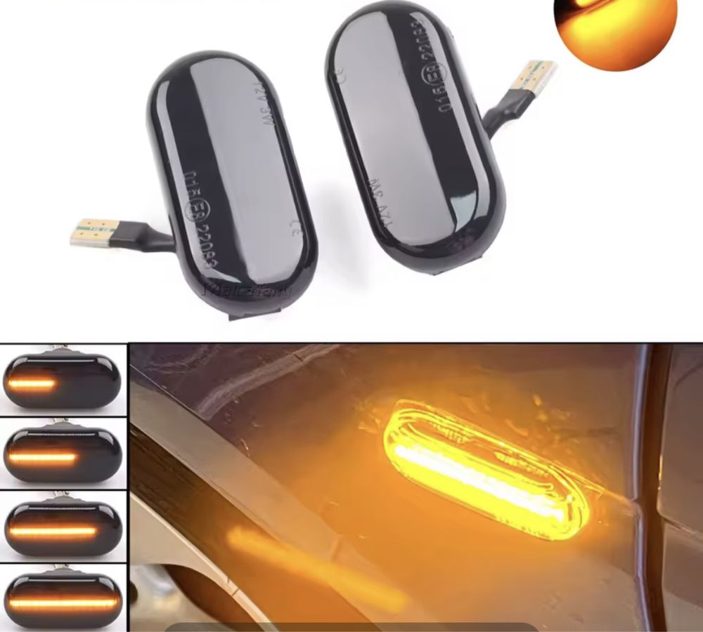 Led Динамічні Поворотники Nissan Qashqai Navara Cube Для вантажівок